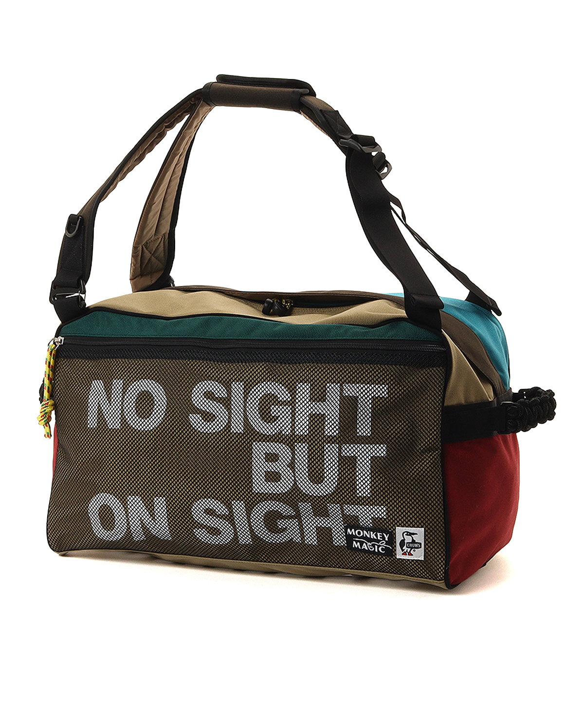 メッシュポケットデイパック 黒