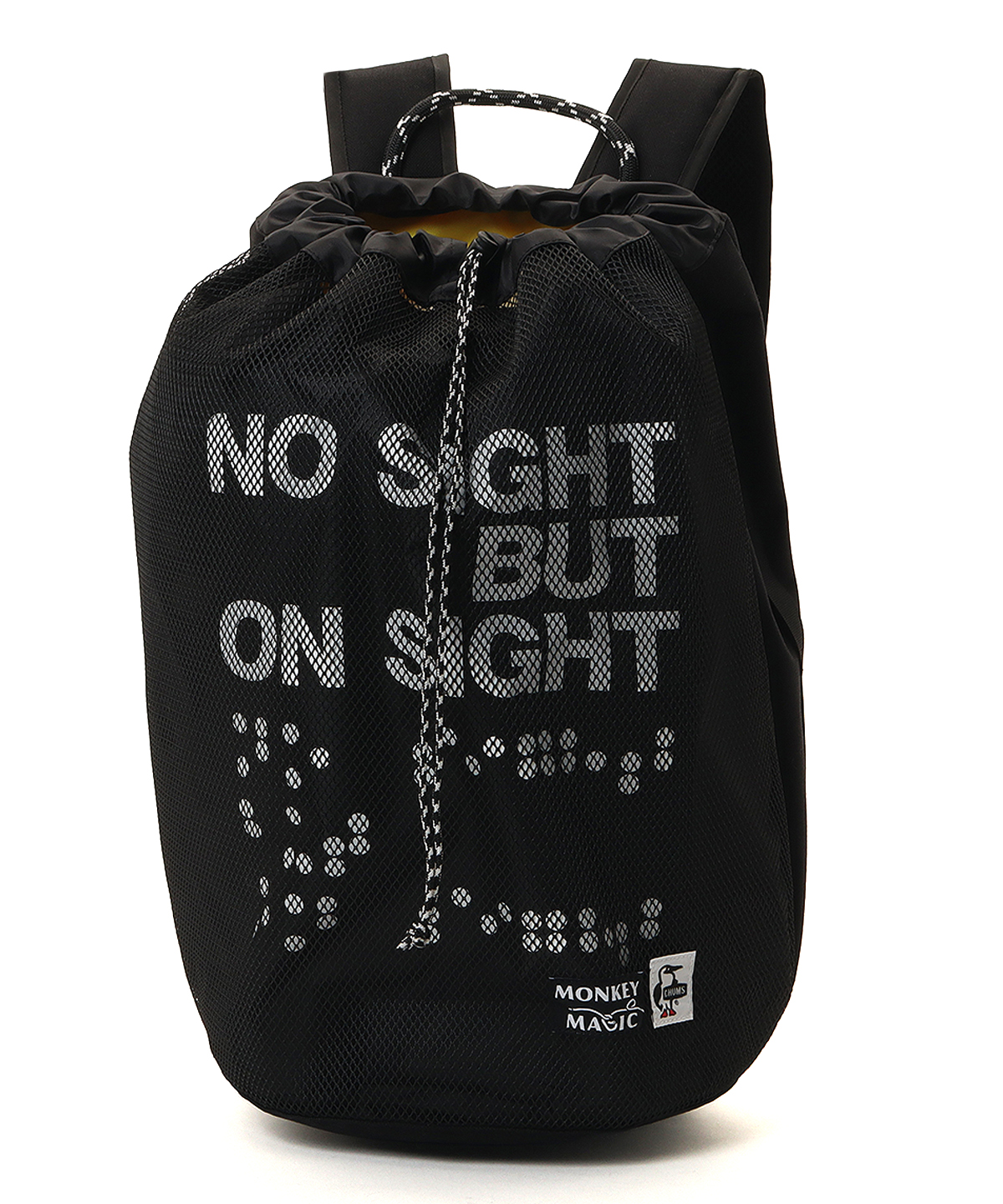 メッシュポケットジップトートバッグ クレイジー