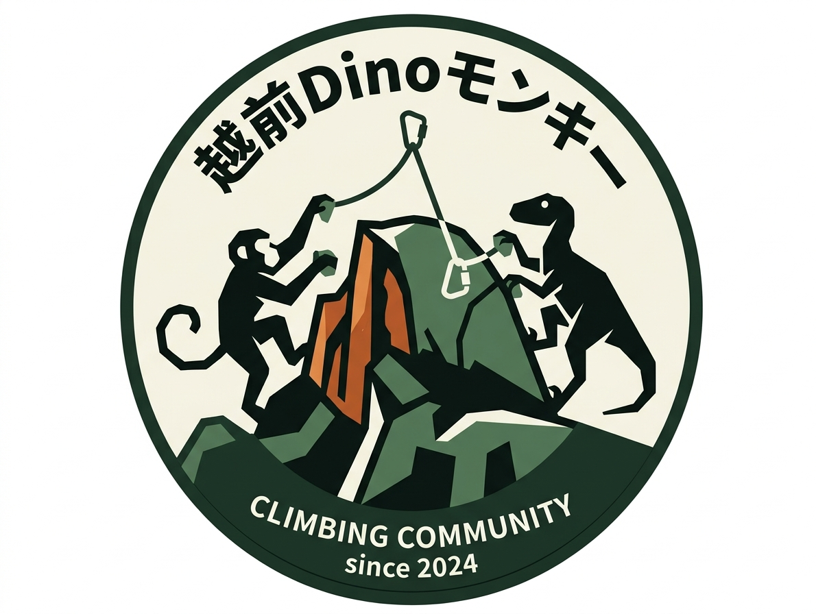 越前Dinoモンキーのロゴ画像